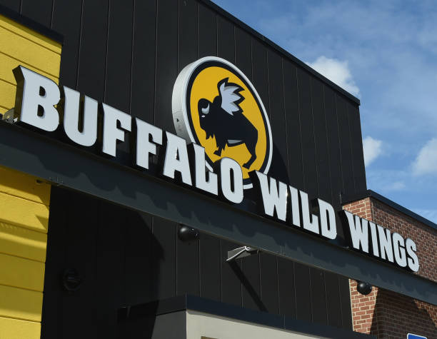 JACKSONVILLE, FL - FEBRUARY 01:  Buffalo Wild Wings exterior on February 1, 2018 in Jacksonville, F...