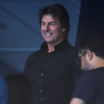 NANTERRE, FRANCE - JULY 27: American actor and film producer Tom Cruise is seen in attendance on day one of the Olympic Games Paris 2024 at Paris La Defense Arena on July 27, 2024 in Nanterre, France. (Photo by Al Bello/Getty Images)