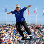 PARIS, FRANCE - JULY 28: Gabi Mazetto of Team Brazil competes at round one during the Women's Street Prelims on day two of the Olympic Games Paris 2024 at Place de la Concorde on July 28, 2024 in Paris, France. (Photo by Lars Baron/Getty Images)