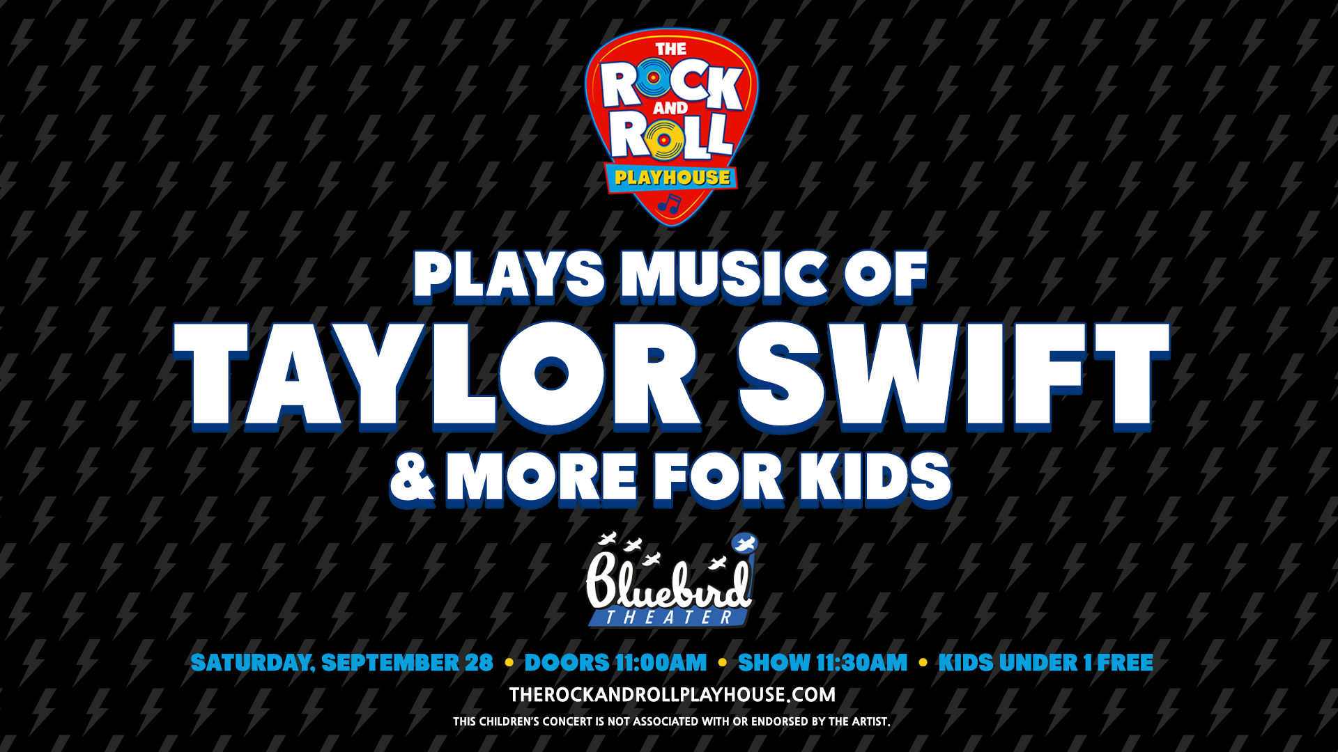 Listen to win tickets to Rock and Roll Playhouse Taylor Swift