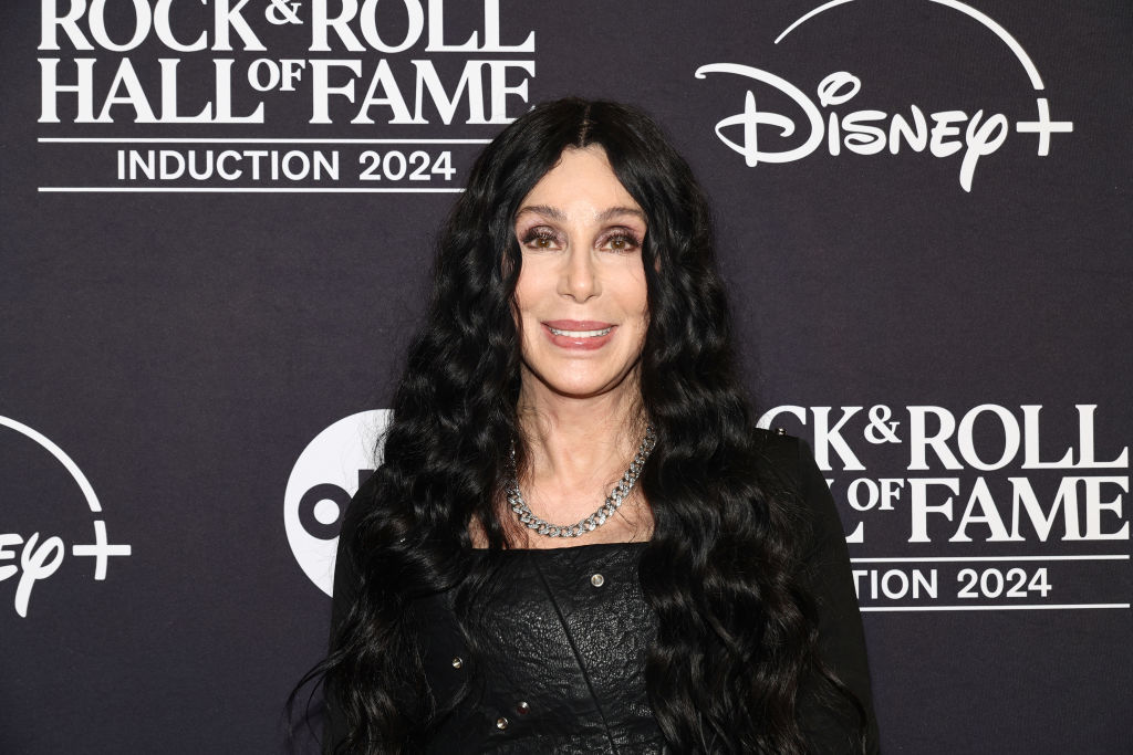 CLEVELAND, OHIO - OCTOBER 19: Cher attends the 2024 Rock & Roll Hall Of Fame Induction Ceremony...