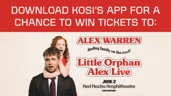 Download the KOSI 101.1 app for your chance to win tickets to Alex Warren
