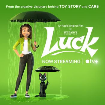 From the creative visionary behind Toy Story and Cars - An Apple Original Film by Skydance Animation - LUCK - Now Streaming