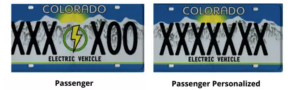 Colorado license plates