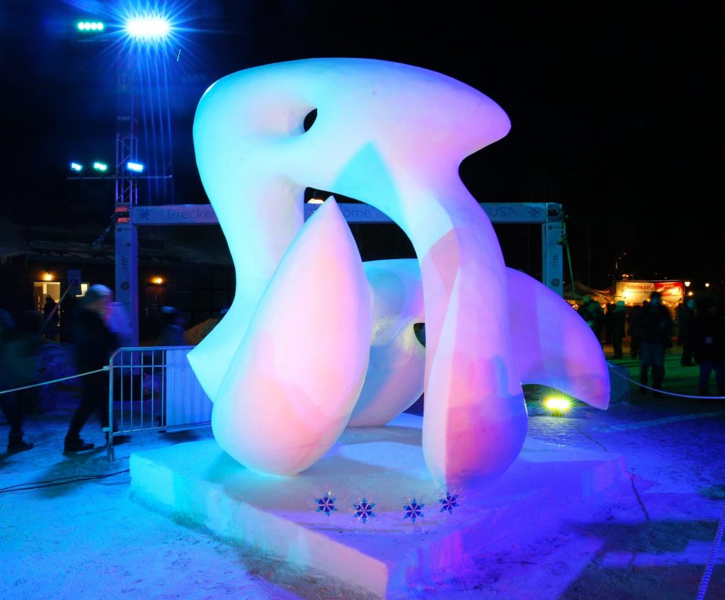 International Snow Sculpture Championships underway in Breckenridge