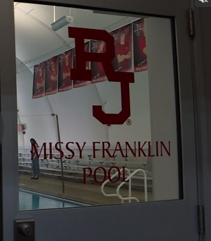 Regis Jesuit High School dedicates pool honoring Olympian and alumna Missy Franklin...