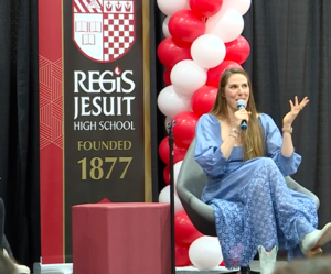 Regis Jesuit High School dedicates pool honoring Olympian and alumna Missy Franklin